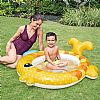 ΦΟΥΣΚΩΤΗ Πισίνα Παιδική 140x124x34cm Friendly Goldfish Baby Pool INTEX 57111