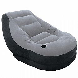 ΠΟΛΥΘΡΟΝΑ Φουσκωτή με Υποπόδιο 137x102x79cm ULTRA LOUNGE INTEX 68564