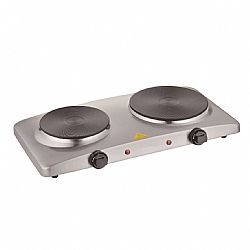 ΕΣΤΙΑ Ηλεκτρική Επιτραπέζια με 2 μάτια Inox CROWN CHP-1015DI