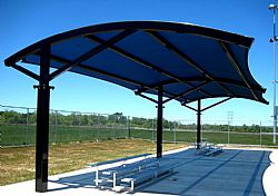 ΣΚΙΑΣΤΡΟ ΤΕΤΡΑΓΩΝΟ Χρώμα Μπλέ 1,8x4,6m EasyShadow 25711