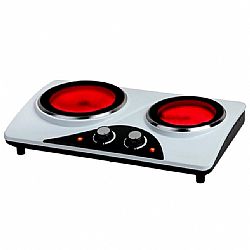 ΕΣΤΙΑ Επιτραπέζια Κεραμική με 2 μάτια ARIELLI ACP-3206C