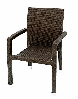 ΠΟΛΥΘΡΟΝΑ Αλουμινίου με Rattan MyResort 184-9038