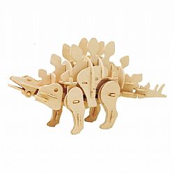 3D PUZZLE Δεινόσαυρος STEGOSAURUS με αισθητήρα ήχου ROBOTIME D-440