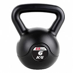 Βαράκι kettlebell μαύρο 6 kg EB FIT 7567424