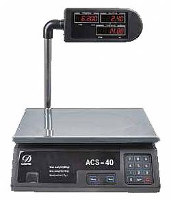 ΖΥΓΑΡΙΑ Ψηφιακή Τύπου Επαγγελματική για έως 30kg/5gr ACS-40