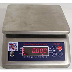 ΖΥΓΑΡΙΑ Εργαστηρίου Αδιάβροχη IP68 ΙΝΟΧ 30kg/1g ΤΑΜΕΙΑΚΗ EXPRESS TE-301