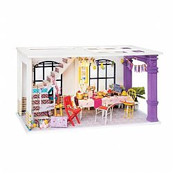 3D PUZZLE Ξύλινο Κουκλόσπιτο Ωρα για Πάρτυ ROBOTIME RBT DGF03