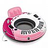 ΦΟΥΣΚΩΤΗ Πολυθρόνα 135x135cm RIVER RUN PINK INTEX 56824