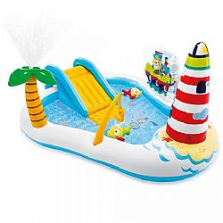 ΠΙΣΙΝΑ-ΠΑΡΚΟ Παιδική Φουσκωτή 218x188x99cm Fishing Fun Play Center INTEX 57162