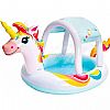 ΠΙΣΙΝΑ-ΠΑΡΚΟ Παιδικό 100x52x43cm Unicorn Spray INTEX 58435