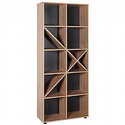 ΡΑΦΙΕΡΑ με Δέκα Ράφια 75x30x188cm SONOMA VELCO 622-3682-31