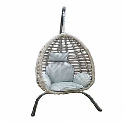 ΚΟΥΝΙΑ Πολυθρόνα Κρεμαστή WICKER με βάση BLIUMI 5397 G