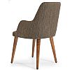 ΠΟΛΥΘΡΟΝΑ Οξιάς Μασίφ με Υφασμα Mix Black/Brown 50x57x90cm BLIUMI 1054 IN