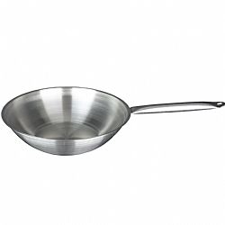 ΤΗΓΑΝΙ WOK ανοξείδωτο 18/10 Φ34x8.5cm OEM WOK-34