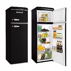 ΨΥΓΕΙΟ Δίπορτο Retro Ύψους 148cm SNAIGE FR24SM-PRJ30E3 BLACK