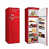 ΨΥΓΕΙΟ Δίπορτο Retro Ύψους 148cm SNAIGE FR24SM-PRR50E3 RED