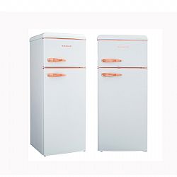 ΨΥΓΕΙΟ Δίπορτο Retro Ύψους 148cm SNAIGE FR24SM-PROC0E3 WHITE/BRONZE
