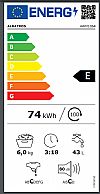 ΠΛΥΝΤΗΡΙΟ Ρούχων 6 κιλά 1000 στροφές ALBATROS AWM-1064