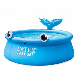 ΠΙΣΙΝΑ Στρογγυλή 183x51cm EASY POOL Jolly Whale INTEX 26102