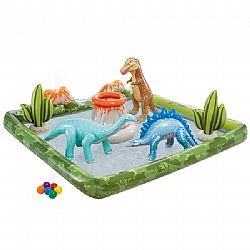 ΠΙΣΙΝΑ Πάρκο 201x36cm Jurassic Adventure Play Center INTEX 56132