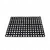 ΠΟΔΟΜΑΚΤΡΟ δαχτυλίδι 100% καουτσούκ, 4080gr/m2, 50x80cm, μαύρο OEM E-0529/BK