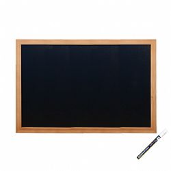 Πίνακας επιτοίχιος, 40 x 60 cm, χρώμα Teak, Οικονομική Σειρά, SECURIT WBW-TE-40-60