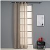 Κουρτίνα Linen Look 140x260cm, 130gsm, 100% polyester, μπεζ, με τρουκς, Artisti Italiani AI-IR-10687 