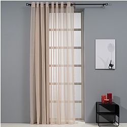 Κουρτίνα Dolly 300x260cm, 75gsm, 100% polyester, μπεζ, με τρουκς, Artisti Italiani AI-IR-11867