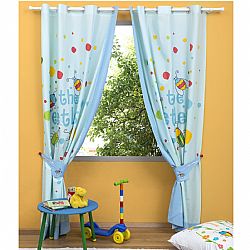 Παιδική Κουρτίνα 150x250cm, με Τρουκς & Δέστρα Δεξιά, Μπάμπουρας ZOUZOUNIA ZOU-BD-054