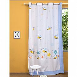 Παιδική Κουρτίνα 150x250cm, με Τρουκς & Δέστρα Αριστερή, Μέλισσα ZOUZOUNIA ZOU-BD-057