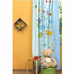 Παιδική Κουρτίνα 150x250cm, με Τρέσσα & Δέστρα Αριστερή, Μπάμπουρας ZOUZOUNIA ZOU-BD-077