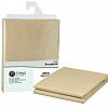 ΣΕΝΤΟΝΙ διπλό 250x270 (4+1), 100% βαμβ. περκάλι πενιέ, siliconized, 200 κλωστές, μπεζ FENNEL P200-FS2-BG