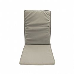 Μαξιλάρι καρέκλας 45x95x3cm με κοντή πλάτη, Υδρόφοβο, Γκρι Συσκευασία 4 Τεμαχιων Artisti Italiani AI-MX-11157