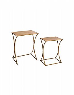 Τραπεζάκι βοηθ. bamboo .ASCO 48Χ32,5Χ61,5 PLASTONA 07.166617B