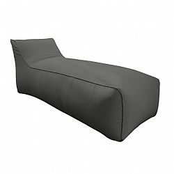 Πουφ Ξαπλώστρα 65x180x80cm. 100% Αδιάβροχο, UV προστασία, Ανθρακί, Artisti Italiani AI-PF-11277