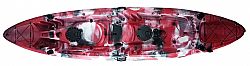 fortis ΚΑΥΑΚ JUNGLE RED L370xW87xD37cm ΔΙΘΕΣΙΟ