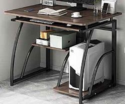 ΓΡΑΦΕΙΟ Υπολογιστή 70x40x75cm Σκούρο Καφέ NEWEST DNZ02243BR