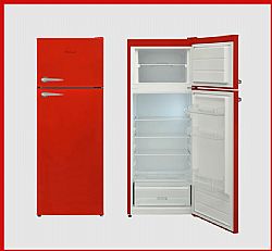 ΨΥΓΕΙΟ ΔΙΠΟΡΤΟ Ύψους 145cm RETRO RED FRAM FDD-VRL212RDE++
