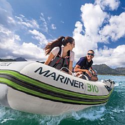 ΒΑΡΚΑ Φουσκωτή 310x155x41cm MARINER 3.10 INTEX TRANSOM 68396