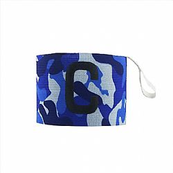 Captain Arm Band (Περιβραχιόνιο Αρχηγού) παραλλαγής LIGASPORT - ΜΠΛΕ - ONE SIZE