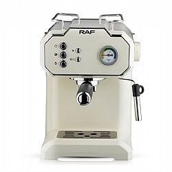 ΚΑΦΕΤΙΕΡΑ Espresso 15bar 850W Λευκή RETRO RAF R-104W