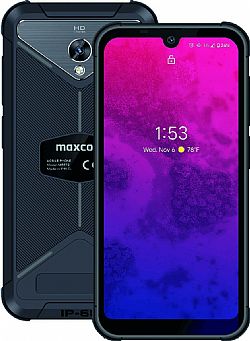 Maxcom MS572 (Dual Sim) LTE 5.7" NFC Android 9, 1520x720 IPS Quad Core 1.8 GHz 3GB/32GB IP68 και MIL Μαύρο