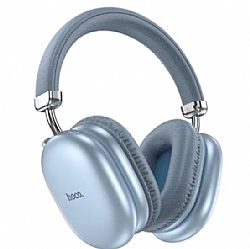 Wireless Ακουστικά Stereo Hoco W35 Max Joy V5.3 800mAh με υποδοχή Micro SD και AUX Μπλε 46213