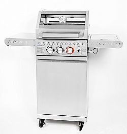 ΨΗΣΤΑΡΙΑ BBQ ΥΓΡΑΕΡΙΟΥ 2+1 INOX 9.5Kw CALFER BBQ-021