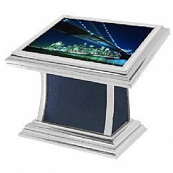 Φωτιζόμενο έπιπλο παρουσίασης DX-11/SILVER